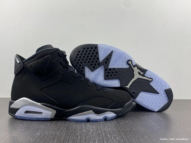 Rep Husky Chrome Seasonal DX2836- Silver Metallic Jordan Retro 6 4031 1027